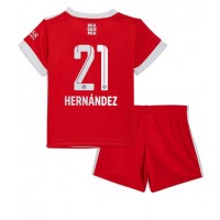 Bayern Munich Lucas Hernandez #21 Fotballklær Hjemmedraktsett Barn 2022-23 Kortermet (+ korte bukser)